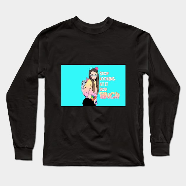 Jenna Marbles Long Sleeve T-Shirt by miyku